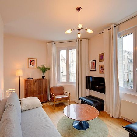 Chic Et Cosy - 5Mn De La Gare - Arrivee Autonome Apartment Tours Luaran gambar